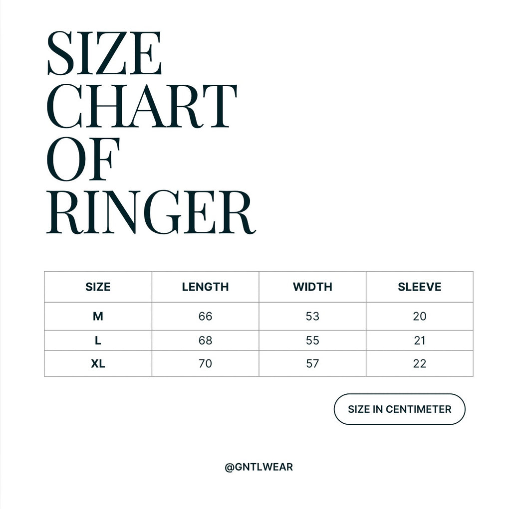 WHITE RINGER T-SHIRT